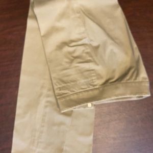 Lafayette 148 Cotton Olive Green Pants